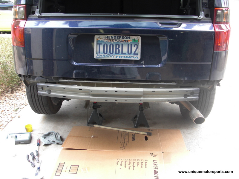 Honda Element SC Rear Bumper Replacement Unique Motorsports